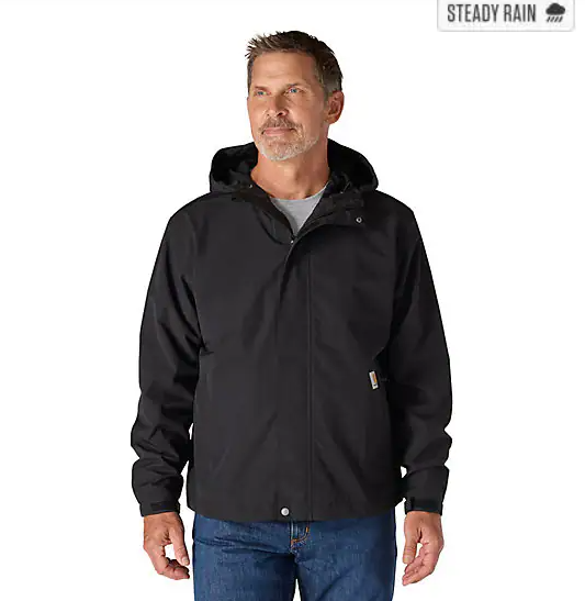 Bayou Jacket Dark Coffee, Black & Steel