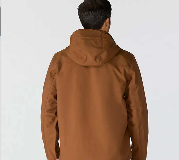 Shoreline Jacket Shadow, Black, Navy, Moss & Red Duck