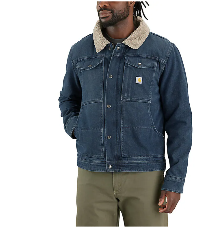 Denim Berwick Beech Jacket front side views
