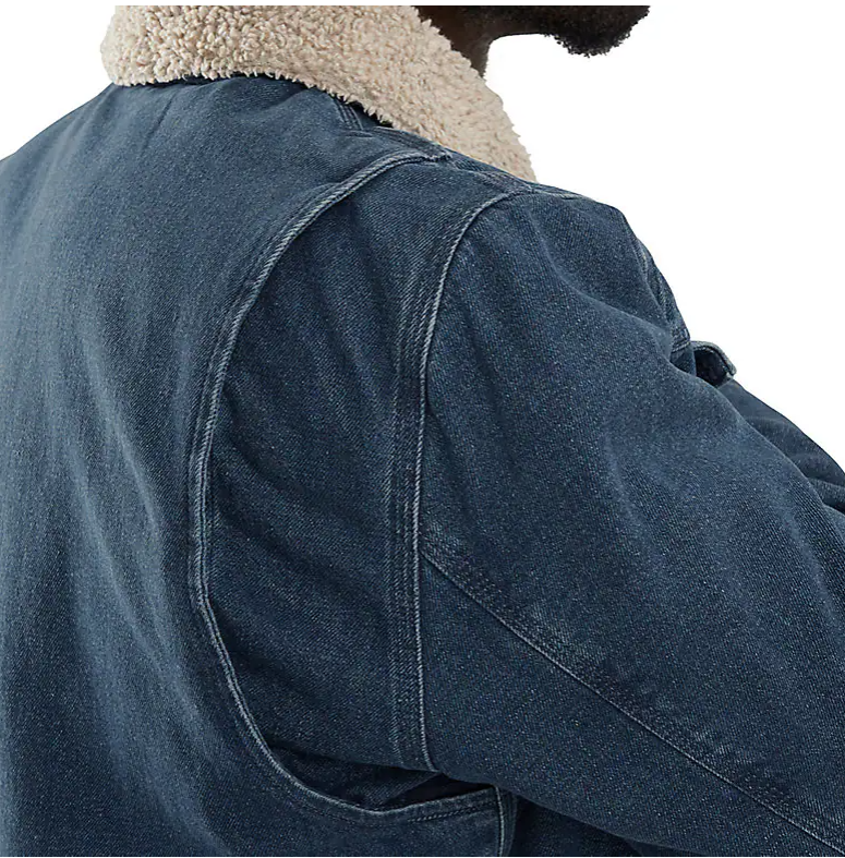 Denim Berwick Beech Jacket sholder side views