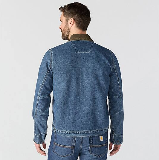 Denim Detroit Muskegon Jacket Back Veiws