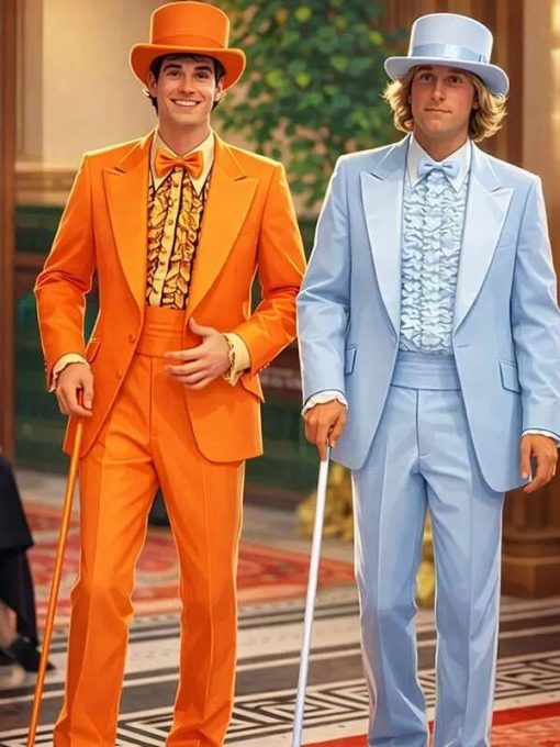 Dumb and Dumber 80s Tuxedo Costumes Mix
