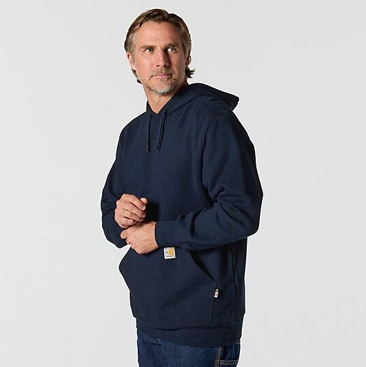 FR Force Marquette Navy Sweatshirt Left Side Veiws
