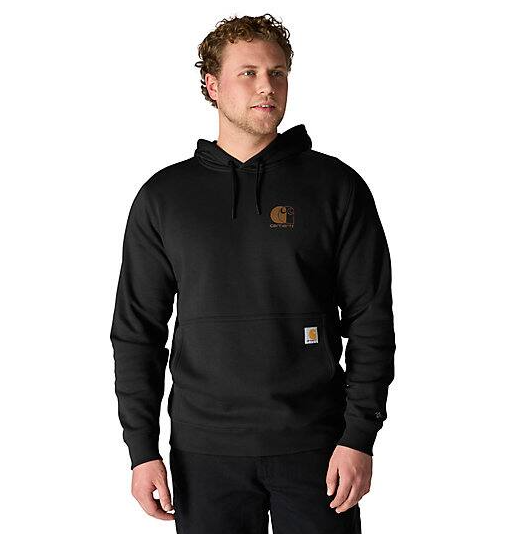 Force Logo Black Sweatshirt Front Veiws