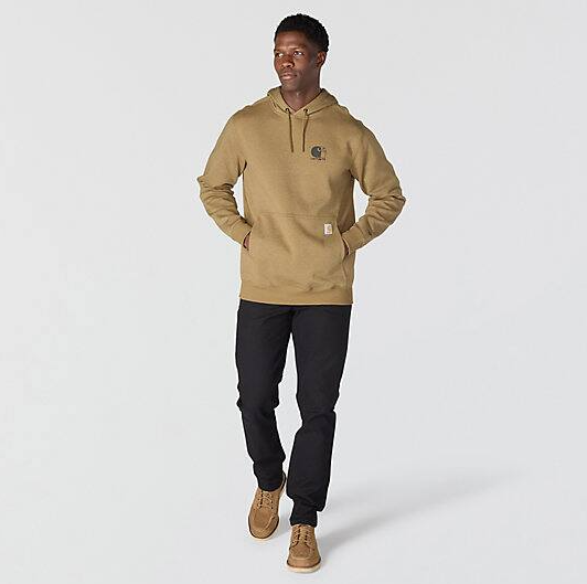 Force Logo Night Fatigue Heather Sweatshirt Full Body Front Veiws