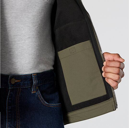 Galesburg_Softshell_Moss_Jacket_Galesburg_Softshell_Moss_Jacket_Interior Pocket Details