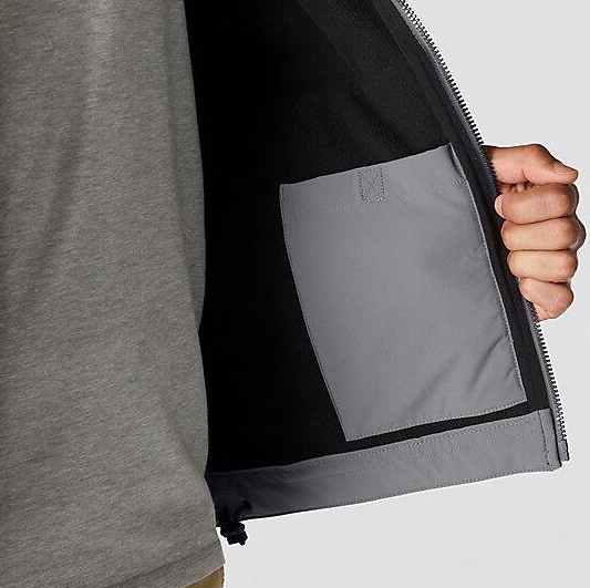 Galesburg_Softshell_Moss_Jacket_Galesburg_Softshell_Steel_Jacket_Interior Pocket Details