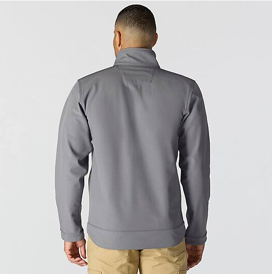 Galesburg Softshell Steel Jacket Back Veiws
