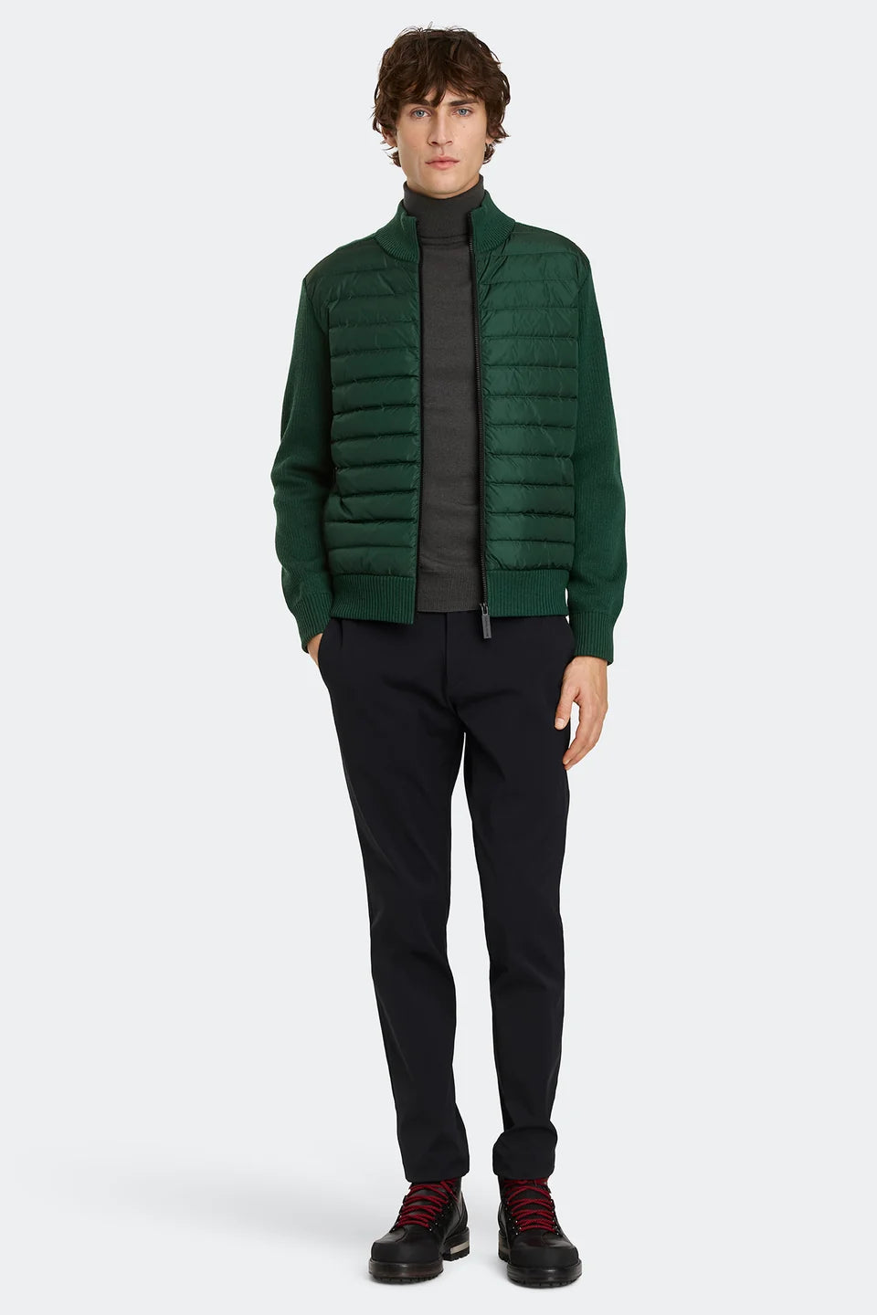 HyBridge_Knit_Glade Green_Jacket_Full_Body_Front_Veiws