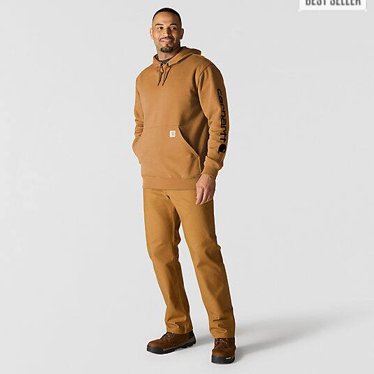 Iconic_K288_Logos_Carhartt Brown_Sweatshirt_Full_Size_Front_Veiws
