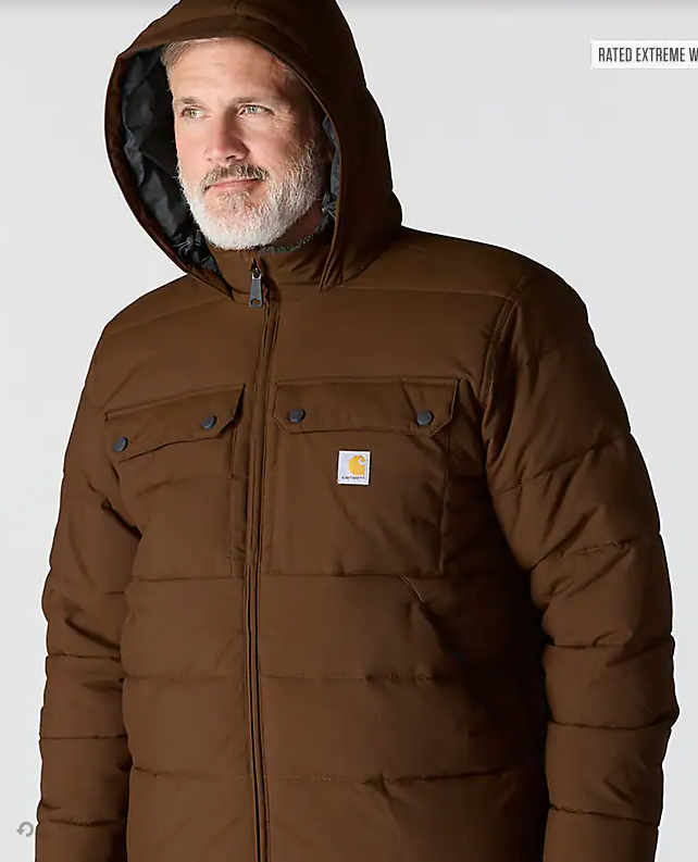 Livingston Jacket brown hooded jacket front views