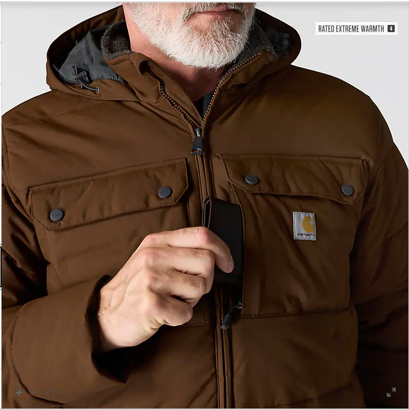 Livingston Jacket inner pokit and ziper  frot views
