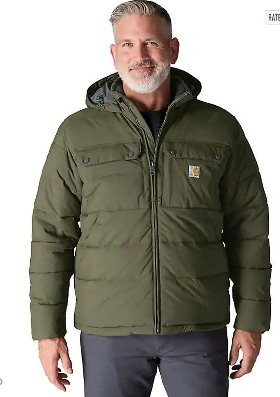 Livingston  Moss Jacket front aide front 2 pokit and zip front views 