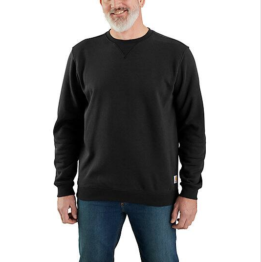 Marquette_Crewneck_Black_Sweatshirt_Front_Veiws