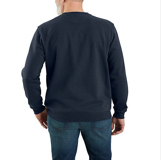Marquette_Crewneck_New Navy_Sweatshirt_Back_Veiws