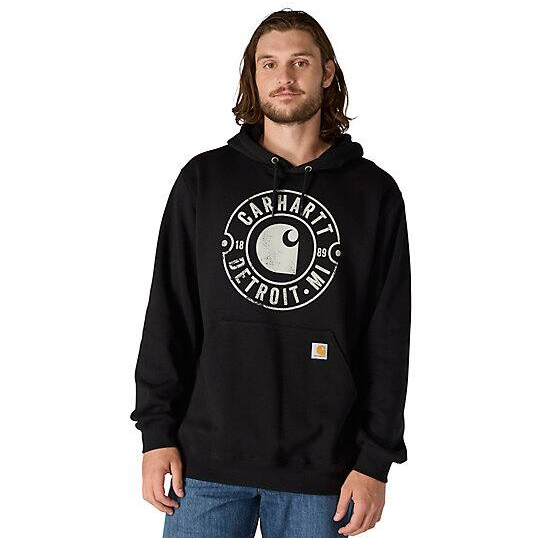 Marquette Detroit Black Sweatshirt Front Veiws
