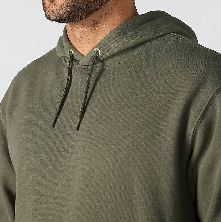 Marquette_Sweatshirt_Heather_Moss_Collar_Veiw_Jackets