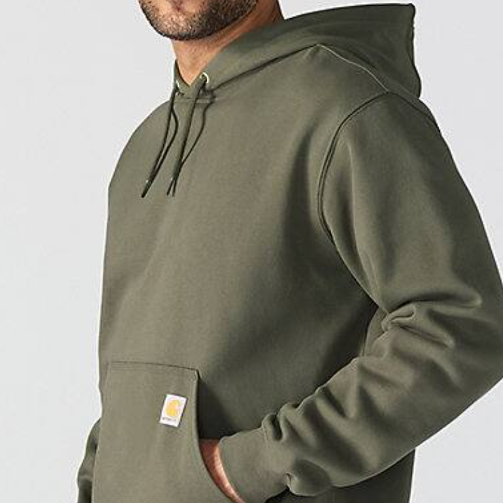 Marquette_Sweatshirt_Heather_Moss_Right Side_Veiw_Jackets