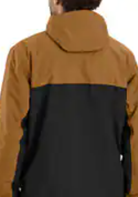 Monterey_Jacket_Brown And Black_Color_Back_Veiw_Jackets