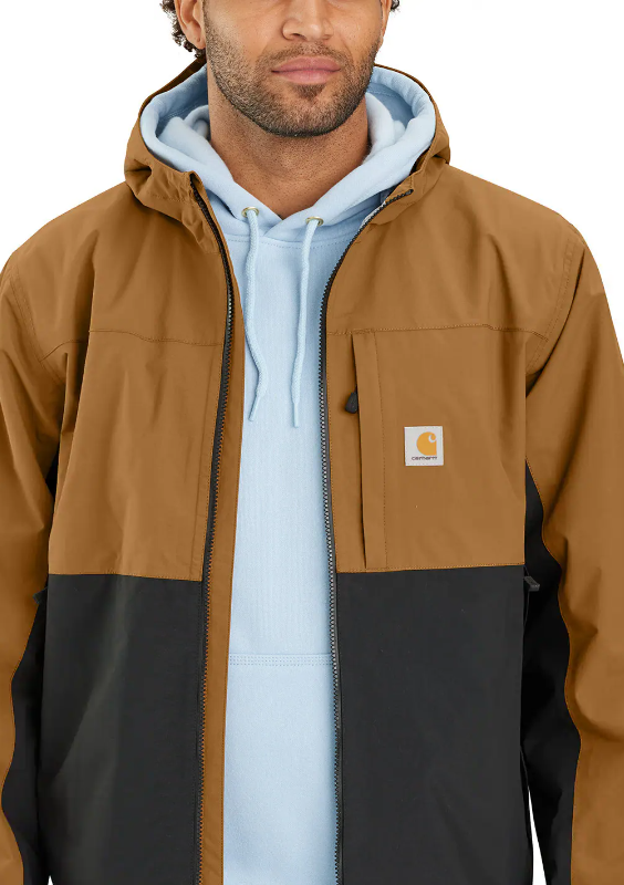 Monterey_Jacket_Brown And Black_Color_Front_Veiw_Jackets