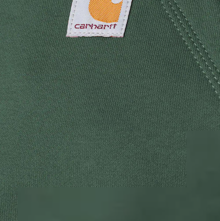 Paxton_1_4-Zip_Forestry Green_Front_Pocket_Veiw_Sweatshirts