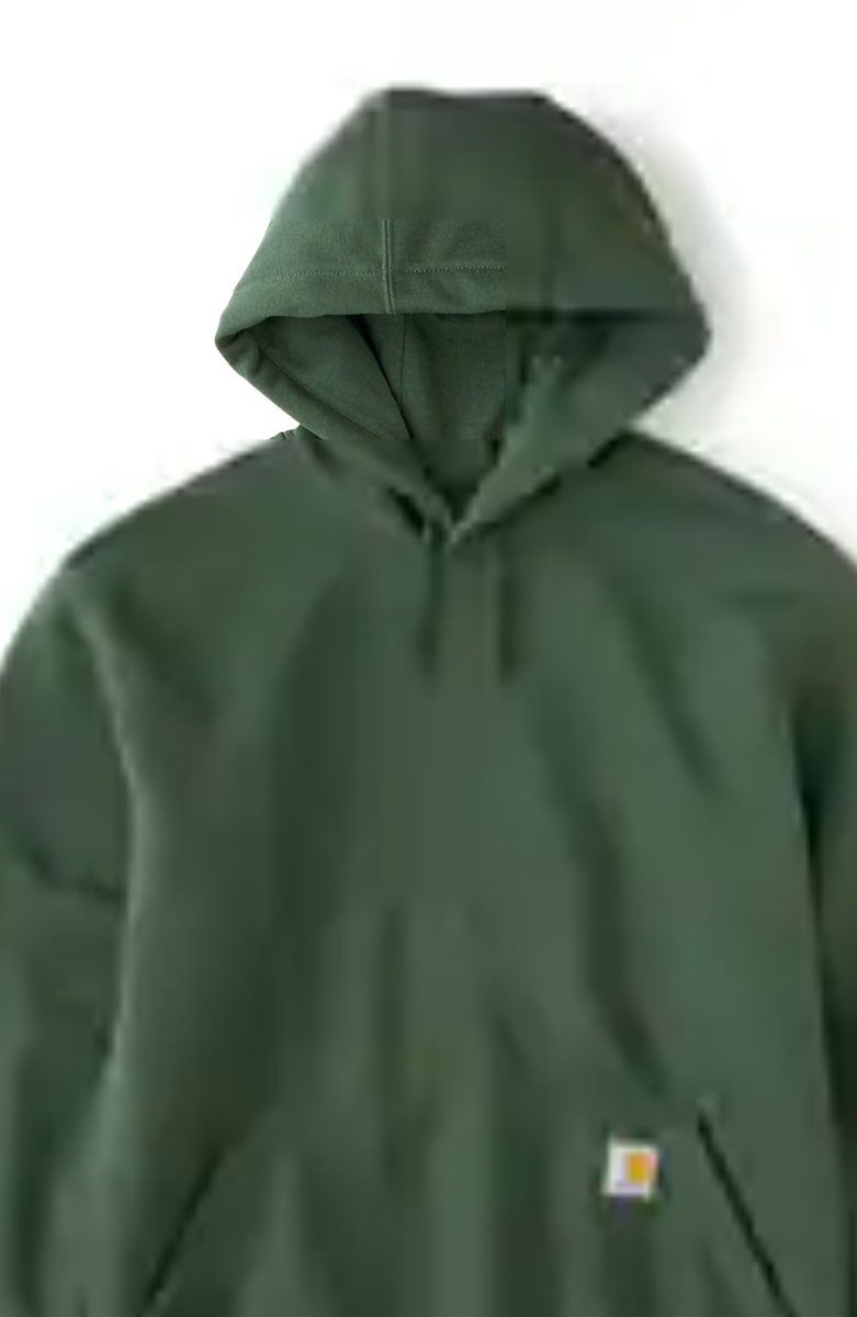 Paxton Sweatshirt front side green jecket view