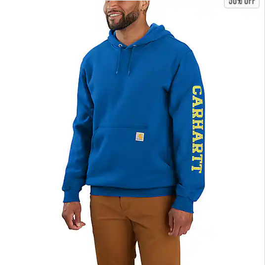 Rain Defender 1889 Graphic Blue Sweatshirt Front Veiws