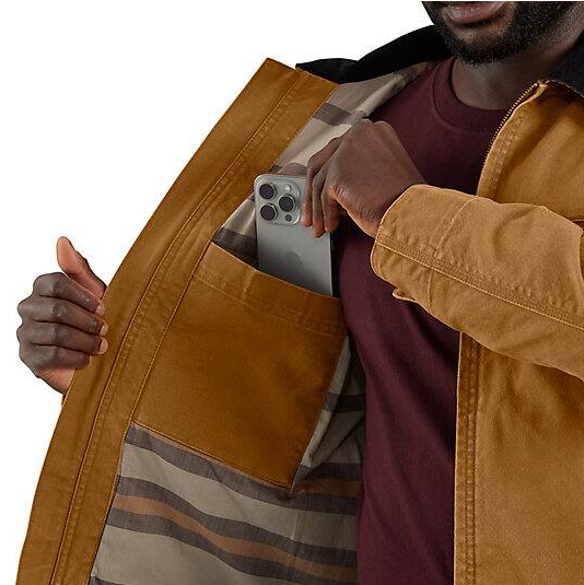Re-Engineered_Rugged_Flex_Relaxed_Fit_Duck_Detroit_Carhartt Brown_Jacket_-_1_Warm_Rating_Right Side Pockets