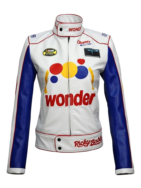 Ricky Bobby Talladega Nights Racing Front Jackets