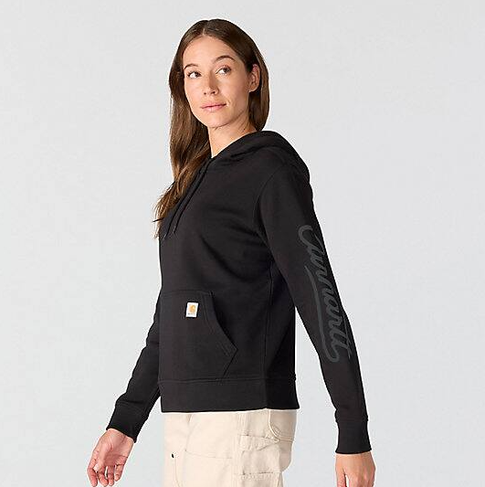 Sawyer_Script_Logo_Black_Sweatshirt_Left Side_Veiws