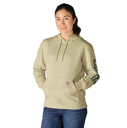 Sawyer Script Logo Faded Fatigue Sweatshirt Front Veiws