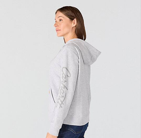 Sawyer_Script_Logo_Heather Gray_Sweatshirt_Left Side_Veiws