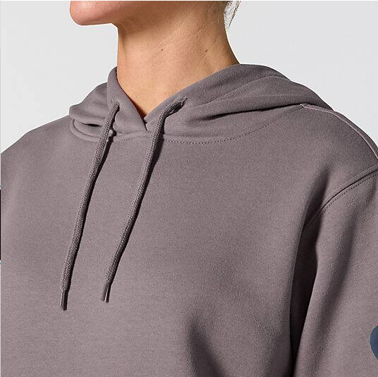 Sawyer_Script_Logo_Stone Brown_Sweatshirt_Close-up_Veiws