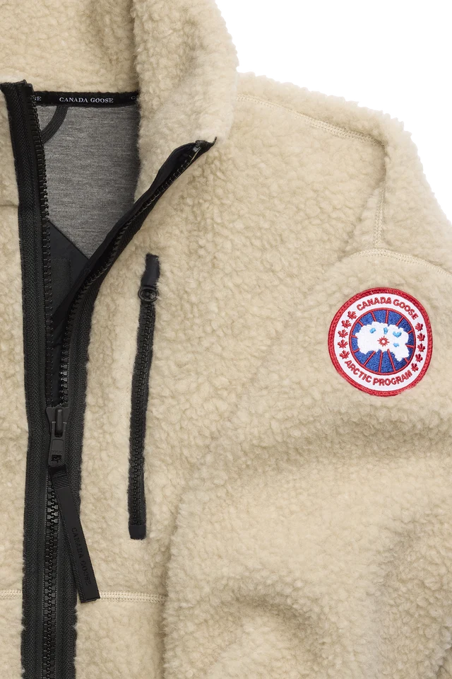 Simcoe_Zip_Up_Fleece_Light Tan_Jacket_Caller Zipper Veiws