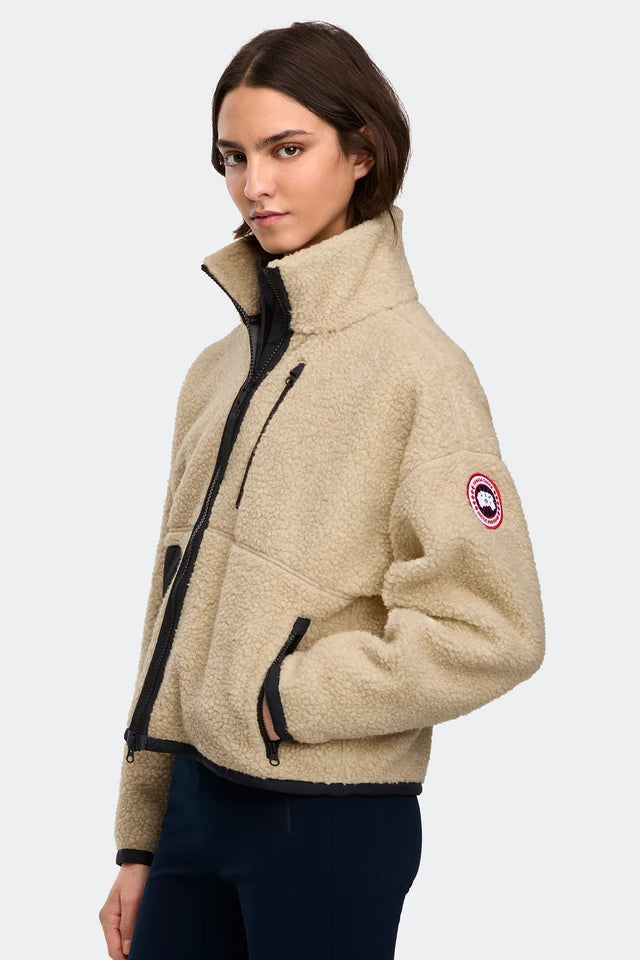 Simcoe_Zip_Up_Fleece_Light Tan_Jacket_Left_Side Veiws