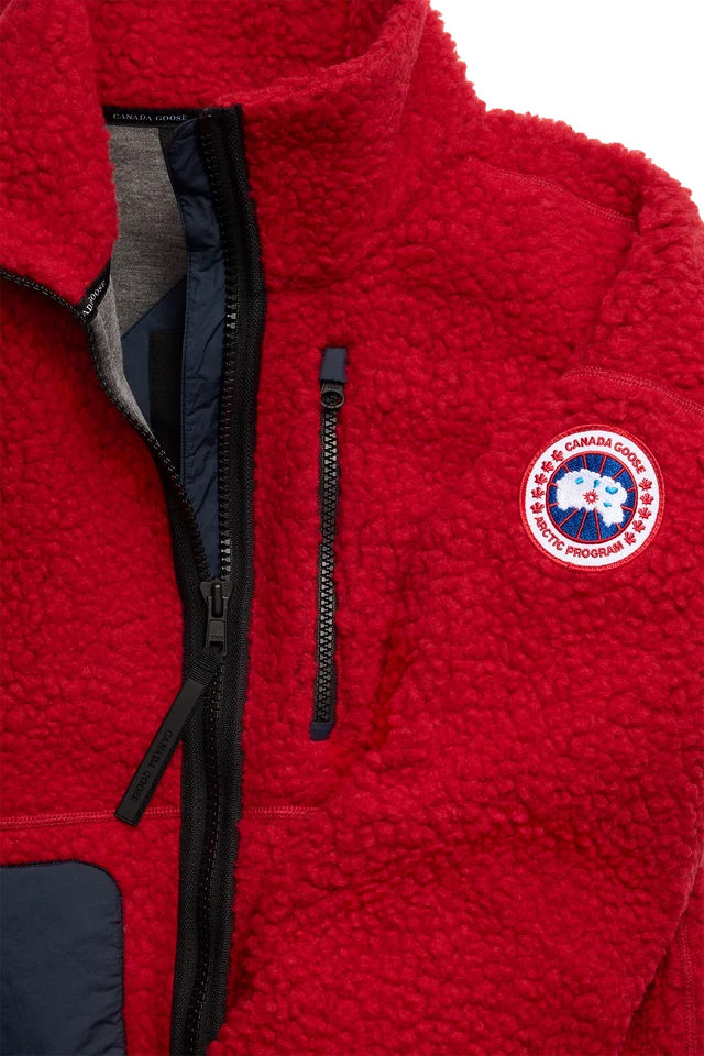 Simcoe_Zip_Up_Fleece_Red_Jacket_Caller Zipper Veiws
