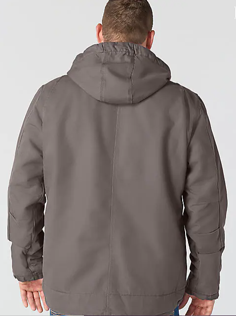 Washed Duck Gravel Bartlett Jacket Back Veiws