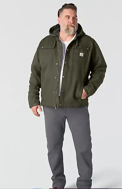 Washed_Duck_Moss_Bartlett_Jacket_Open_Front_Veiws