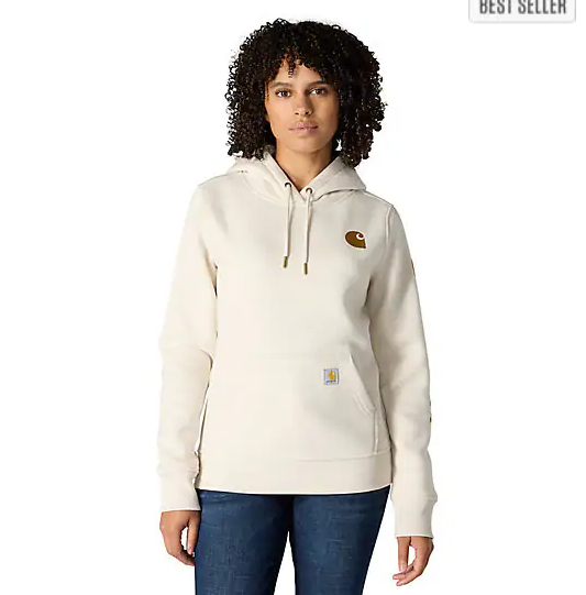 Women's Iconic Clarksburg Logo Malt Sweatshirt Front Veiws