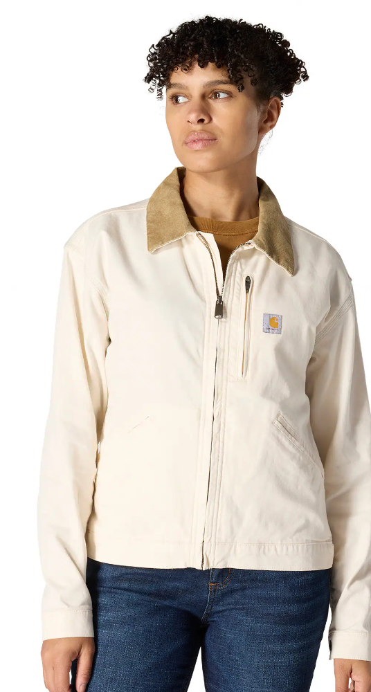 Women's Iconic Crawford Detroit Natural Jacket Front Veiws