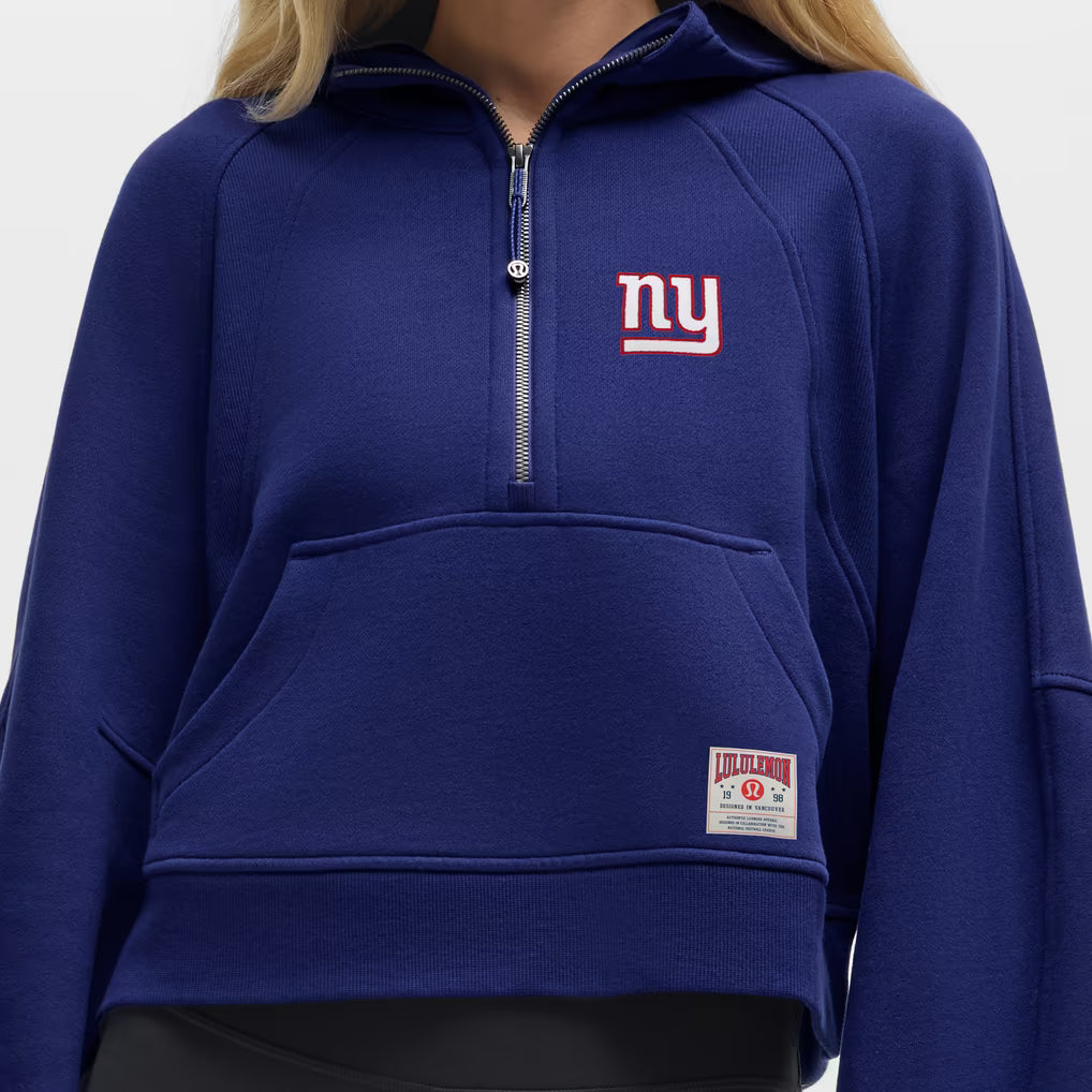Women_s_New_York_Giants_lululemon_Larkspur_Scuba_Oversized_Half-Zip_Blue_Hoodie_Front Pocket_Veiws