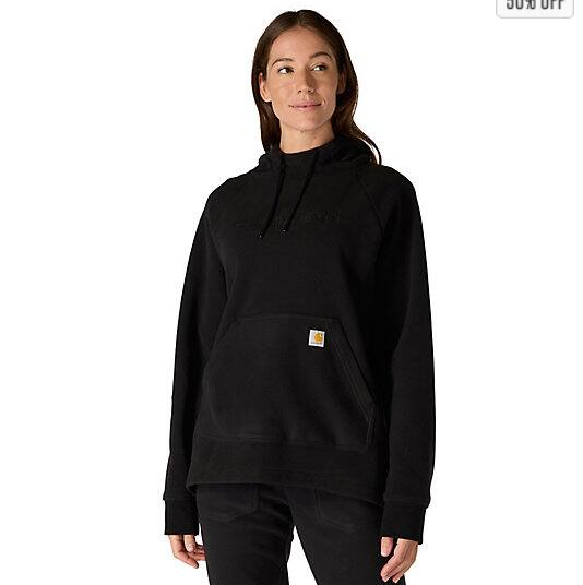 Women's Oversized Fleece Black Hoodie Front Veiws