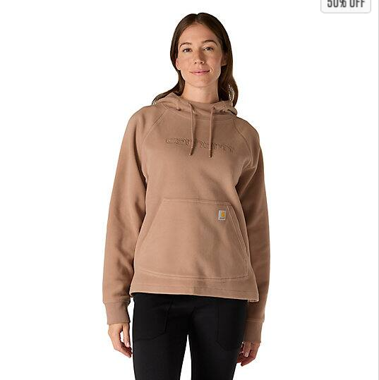 Women's Oversized Fleece Soft Sepia Hoodie Front Veiws